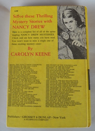 1961 Nancy Drew Mystery Stories #38 The Mystery of the Fire Dragon Carolyn Keene - Picture 12 of 12