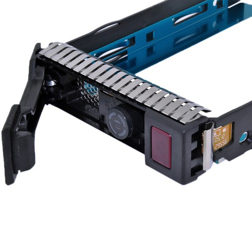 2X 3,5" LFF SAS SATA HDD Tray Caddy do serwera HP Proliant Gen8 G9 G8 651314-001 - Zdjęcie 6 z 11