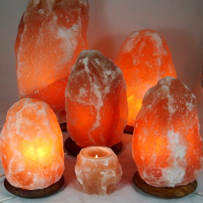1-2 kg Himalaya Salzsteinlampe