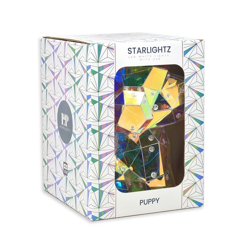 Nachtlicht holografisch Welpe Hund LED Farbwechsel Starlightz interaktiv - Bild 3 von 3