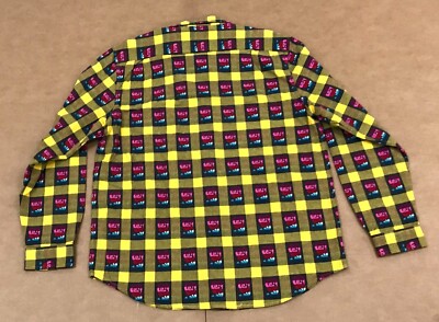 19ss Supreme Rose Buffalo Plaid Shirt 黒S