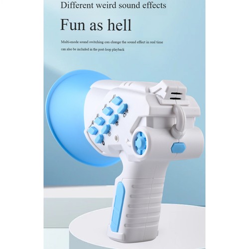 Kids Megaphone Voice Changer Loudspeaker Megaphone Trick Joke Toy respectable - Picture 5 of 8