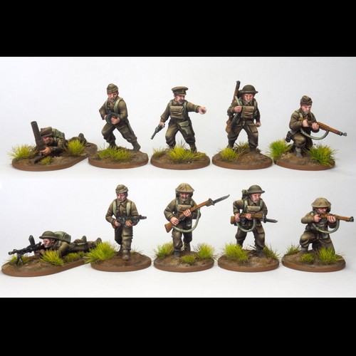 Wargames Atlantic 'World Aflame British Expeditionary Force (30)' 28mm Soldiers - Picture 5 of 7