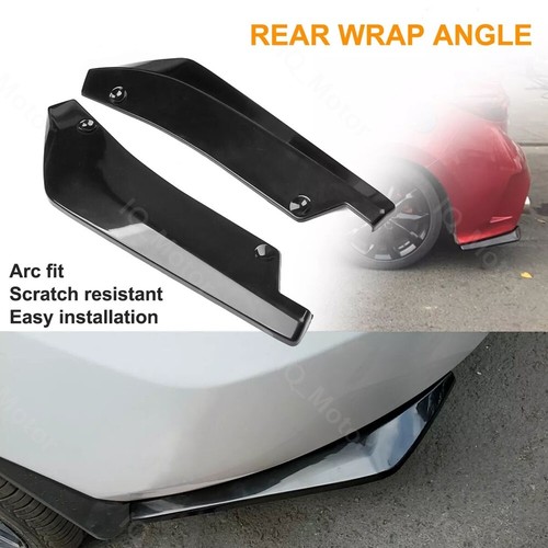 For 328i 335i E90 E60 Front Rear Bumper Lip Spoiler Splitter Body Kit Side Skirt - Picture 15 of 21