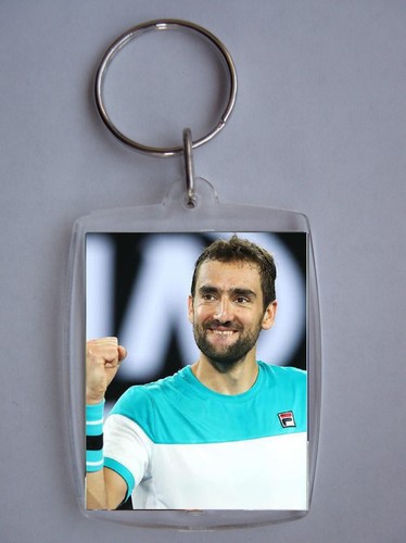 Sportstars, Tennis, Foto Schlüsselanhänger / Taschenanhänger, klarer Kunststoff, - Bild 6 von 40