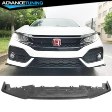 Replacement Front Lip for 16-21 Honda Civic Si 2Dr 4Dr OE Style Front Bumper PP