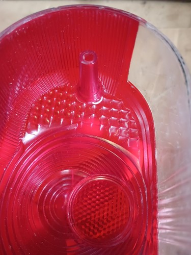 Honda CB350 CT90 CA CL 77 early style taillight lens cover SS CL 125 CL90 CB450 - Picture 13 of 22