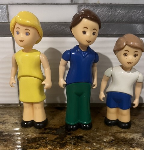 Little Tikes VINTAGE Dollhouse People Mom Dad Brother /Son Replacement - Picture 3 of 5