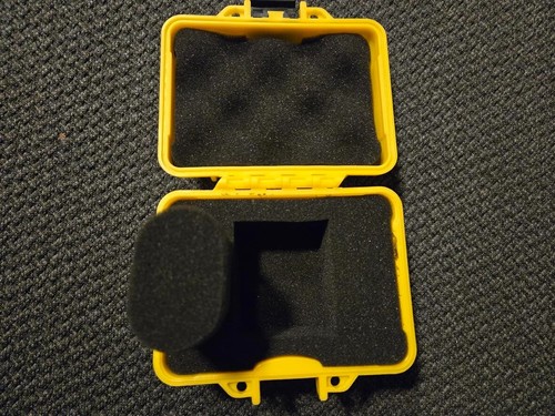 ℬ Breitling Single Yello Watch Collector Travel Presentation Storage Display Box - Picture 7 of 7
