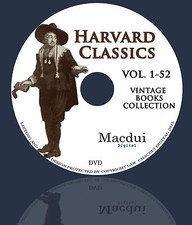 Harvard Classics aka Dr.Eliot's Five Foot Shelf – 52 Volumes PDF eBooks on 1 DVD