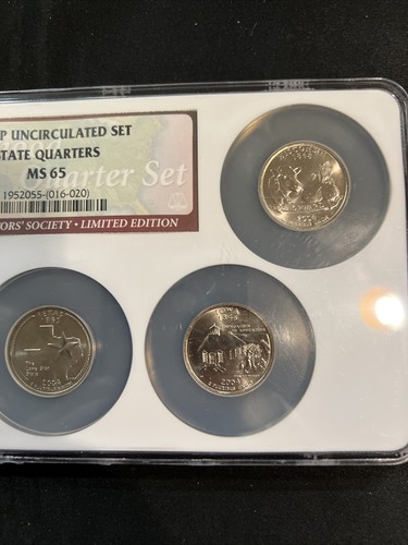 NGC 2004-p Uncirculated set State Quarters Set MS 65 - Picture 4 of 9