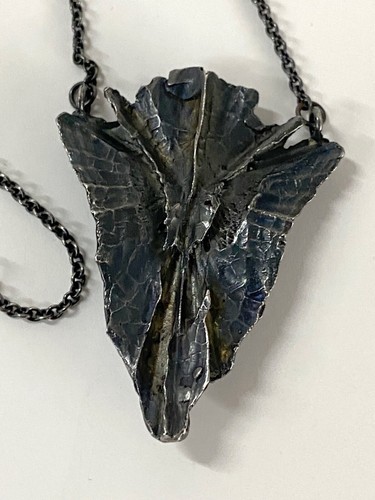 KRIA world Jóhanna Methúsalemsdóttir early necklace patina sterling silver 925 - Picture 7 of 10