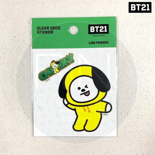 BTS BT21 Official Authentic Goods Clear Deco Sticker Ver2 7SET by Kumhong - Bild 2 von 8