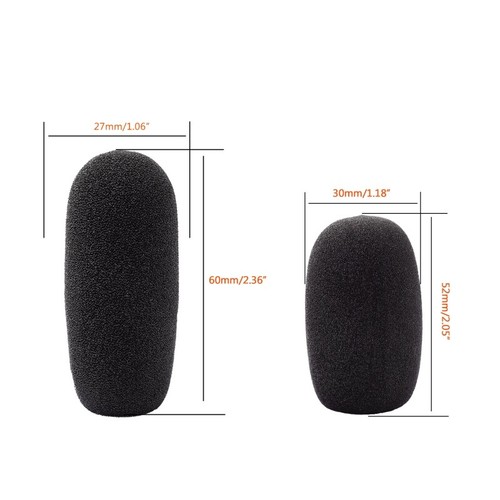 For David Clark M-7 AH10-20 H10-60 H10-80 H20-10 Mic Muff / Cover - Zdjęcie 6 z 8