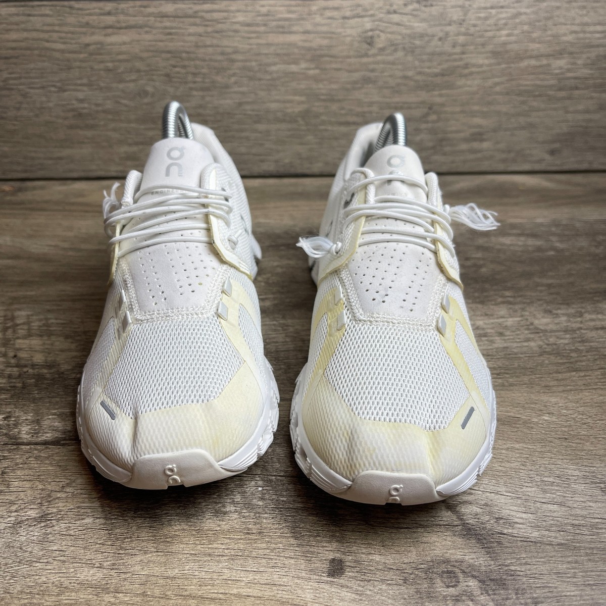 On Cloud 5 59.98902 Women's US 8.5 Running Shoes White Lace