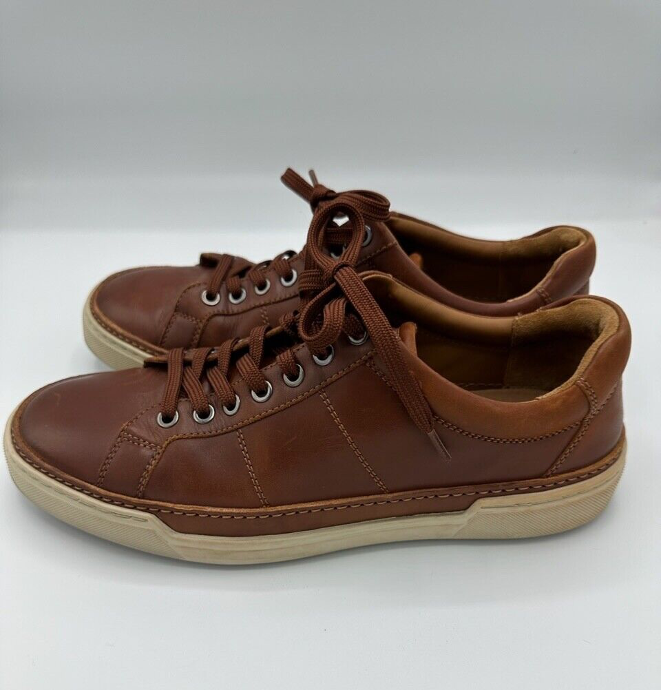 SAOLA ALLEN EDMONDS Porter City Derby Sneakers stringate in pelle peperoncino da uomo 9D