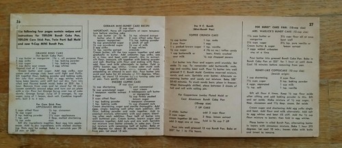 VINTAGE UNUSUAL OLD WORLD AND AMERICAN RECIPES FROM NORDIC WARE EXCELLENT! - Picture 3 of 4