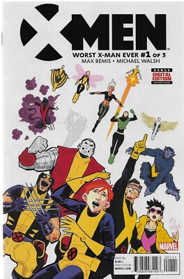 X-Men: Worst X-Man ever No.1 / 2016 Max Bemis & Michael Walsh