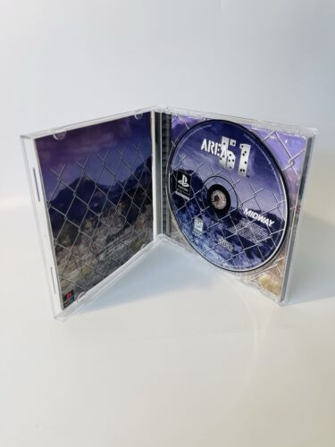 AREA 51 (Sony PlayStation 1, 1996) PS1 Complete CIB Pristine + 1yr Warranty - Picture 15 of 19