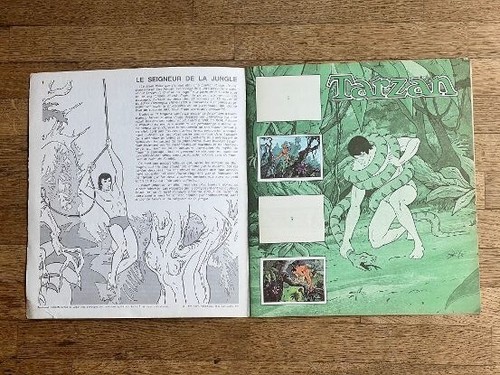 Panini TARZAN Sammelbilder Album 1979 No KOMPLETT Sticker Card - Bild 2 von 24