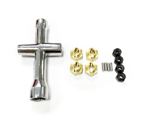 Alloy metal Upgrade parts Black Fits ECX 1/24 Barrage FTX / RGT Rc crawler car - Picture 37 of 44