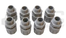 LOT OF 8 WOODHEAD F2 CONNECTOR 1/2"