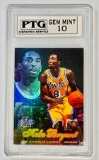 1997-98 Flair Showcase Kobe Bryant Row 2 #18 Authenticated PTG Gem Mint 10