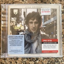 Josh Groban Illuminations Limited Edition  CD + DVD Target BRAND NEW SEALED RARE