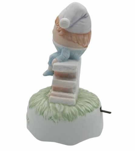 Music Box Musical Humpty Dumpty  Nursery Rhyme Porcelain Gift of Gorham Vtg - Picture 2 of 7