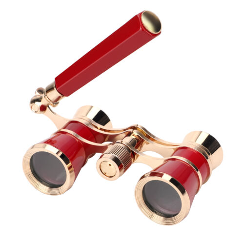 Opera Glasses Binoculars 3X25 Theater Glasses Mini Binocular Compact with Handle - Picture 12 of 13