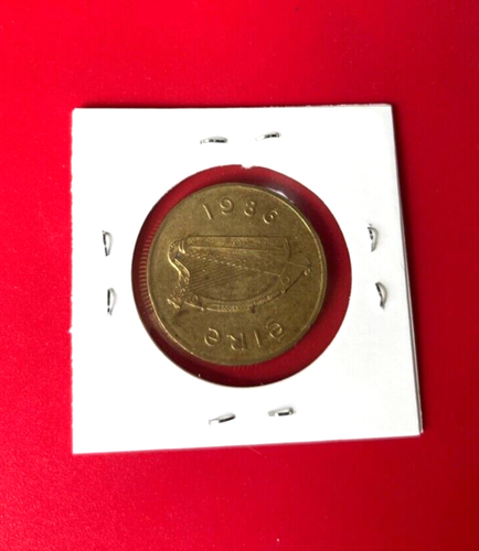 1986 IRELAND 20 PENCE EIRE COIN - NICE WORLD COIN !!! - Picture 2 of 2