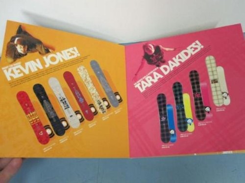 JEENYUS snowboard super RARE 2003 die-cut chinese CATALOG New Old Stock - Picture 6 of 6