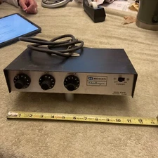 Vintage Audio  Bogen  Challenger Model C-10 Mic Line Amplifier 10 Watt PA Works