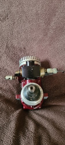 Vintage Irvine 53 Burgundy RC Nitro Aeroplane Engine, RC Plane Aircraft Glow - Picture 15 of 18