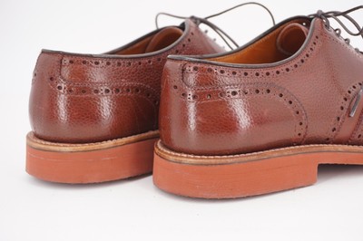 Alden 20460 Mahogany Scotch Grain Short Wing Tip Blucher