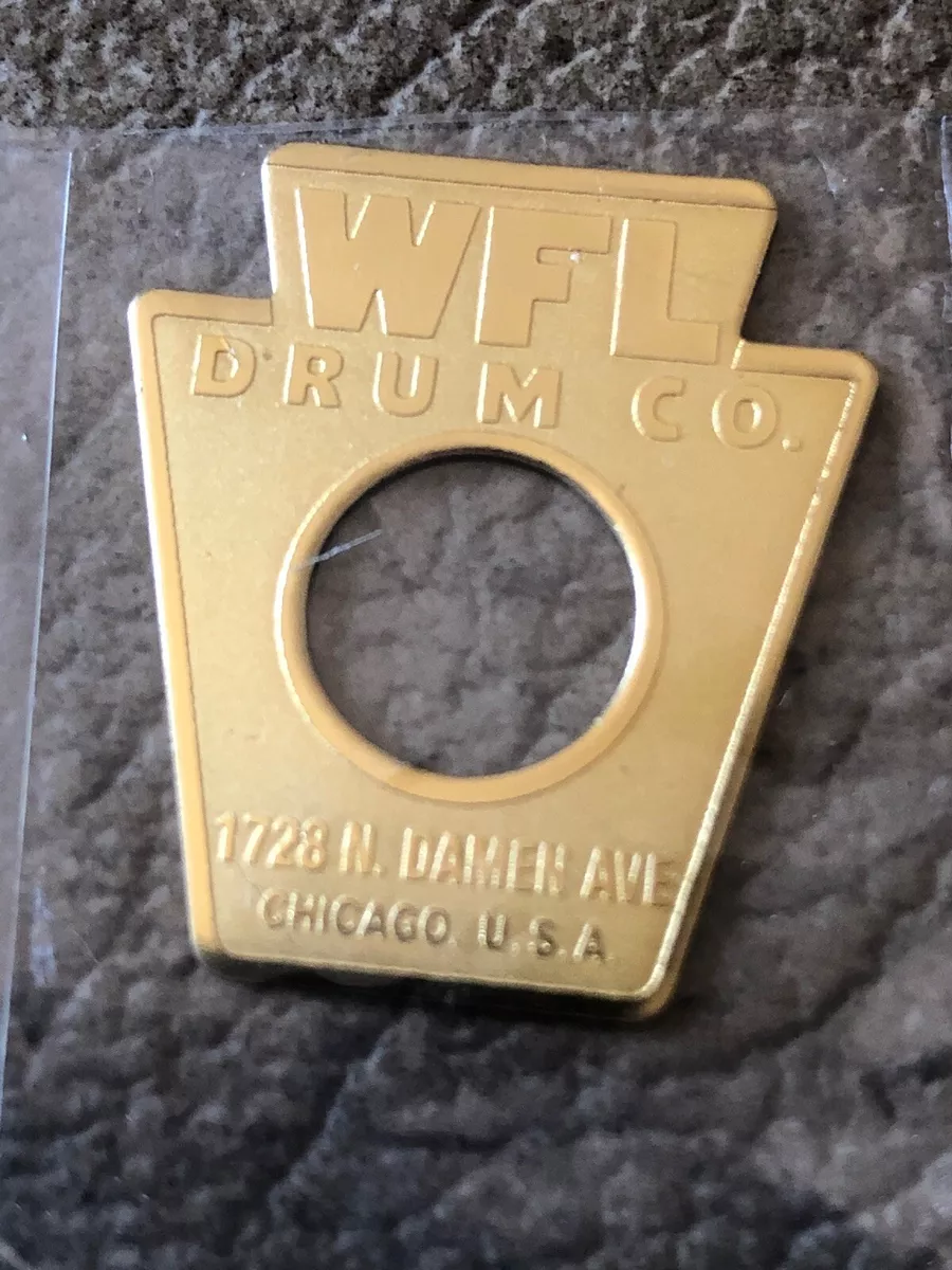 Ludwig Keystone Drum Badge WFL Repro eBay