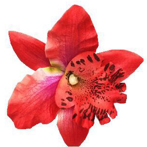 Boho Ombre Large Peony Flower Hair Clip Bridal Hairpin Wedding Bridesmaid Prom - Picture 46 of 54