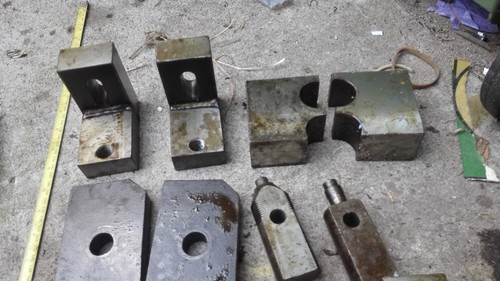 6 pares (12 piezas) juegos de sujeción de acero para herramientas, plantillas, fresado, abrazaderas para fabricación de herramientas - Imagen 2 de 3