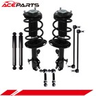 8X Front Rear Struts Shocks Sway Bars Suspension Kit For Toyota Rav4 2013-2018