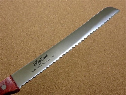 Coltello pane cucina giapponese 205 mm 8 pollici taglio torta e panino espresso - Foto 4 di 10