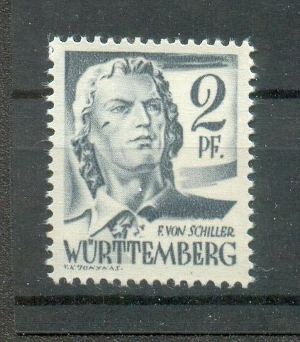 Frz.zona-Württemberg 1G Rubber Side Pressure MNH Mint Condition (47519