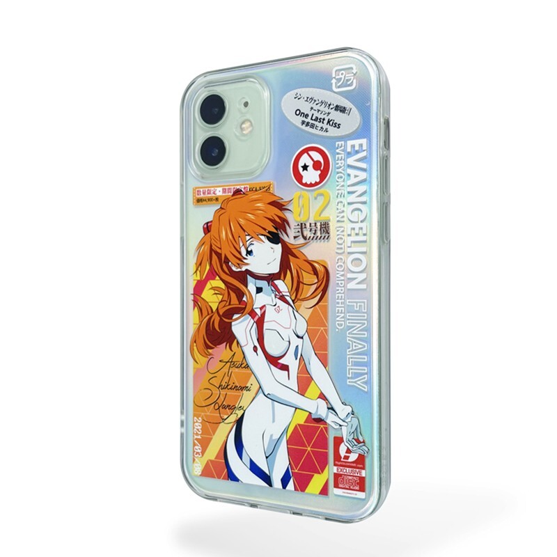 Eva Asuka Langley Phone Case Laser Soft Protective Shell Anime For Iphone 12 13 Ebay