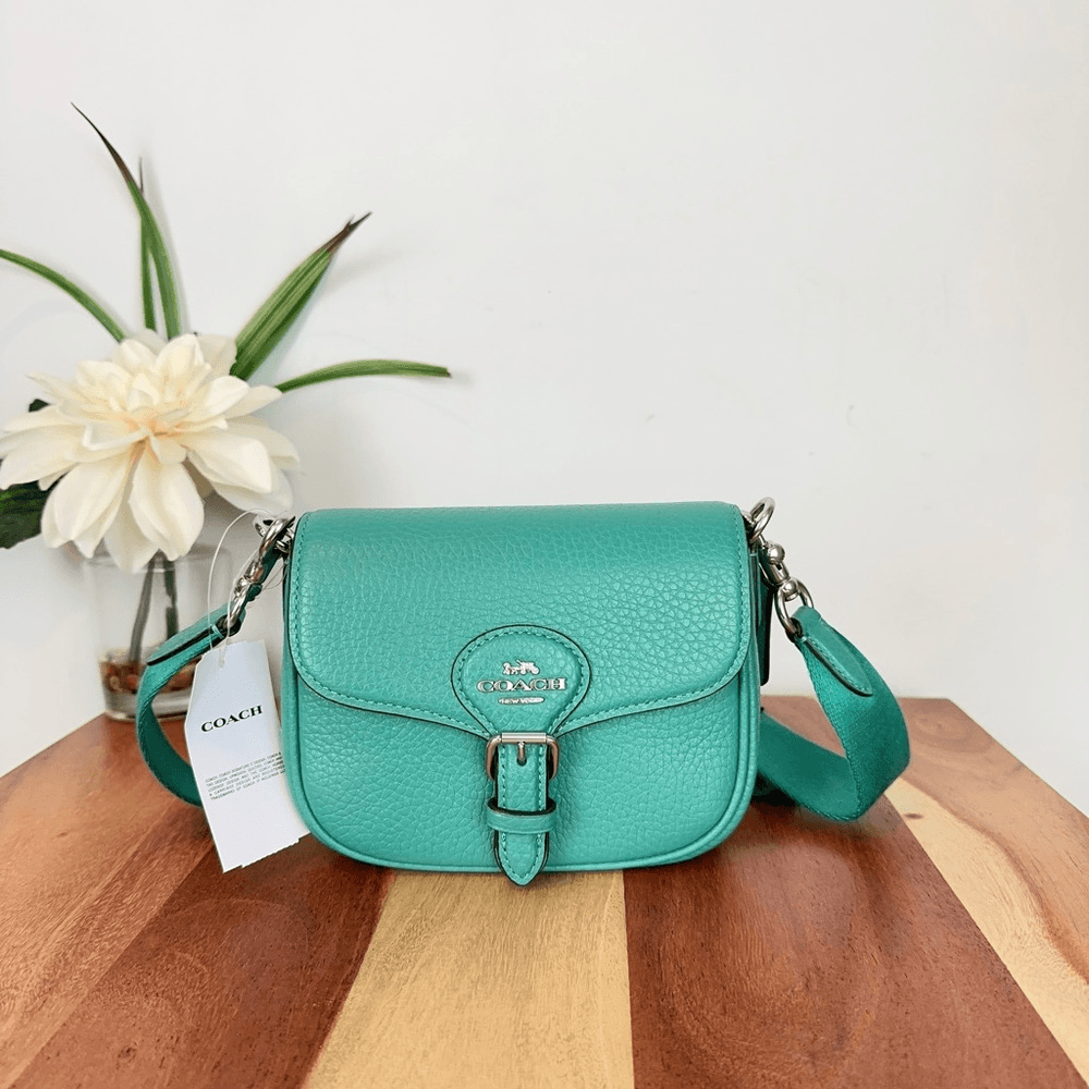 NWT Coach Amelia Small Saddle Bag | eBay