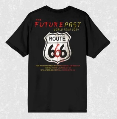 【激レア】IRON MAIDEN 2024アメリカツアーTシャツ【Мサイズ】 The Future Past Tour 2024 - Iron Maiden Store