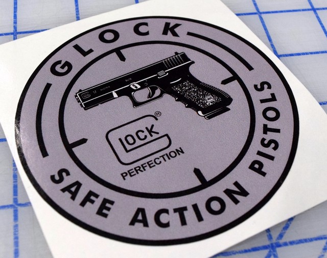 Glock..Sticker Decals 4 GLOCK Pistol Handgun...Tactical ..