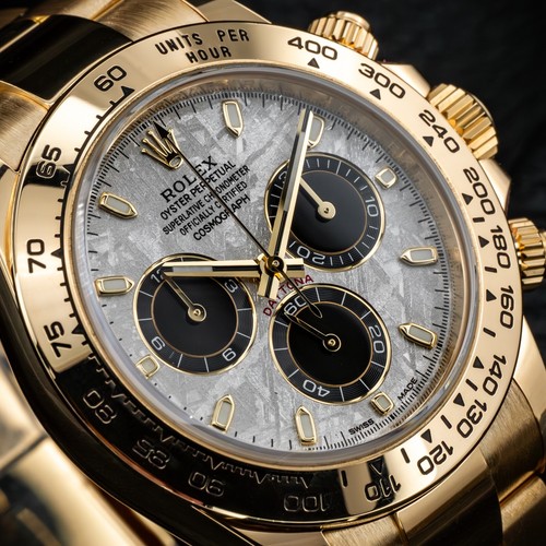 Rolex Daytona Cosmograph Gelbgold Meteorit Zifferblatt 116508 Komplettset - Bild 8 von 19