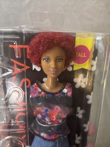 Muñeca Barbie Fashionistas 2015 33 Fab Fringe alta #DPX69 nueva en caja, no retirada - Imagen 7 de 7