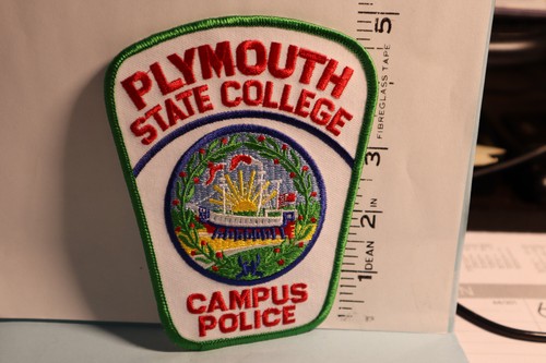 police patch  PLYMOUTH STATE COLLEGE CAMPUS POLICE NEW HAMPSHIRE