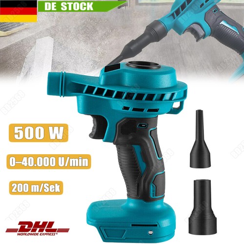 Akku Staubgebläse Air Duster Tastatursauger Luftpumpe Bläser Für Makita 18V-21V
