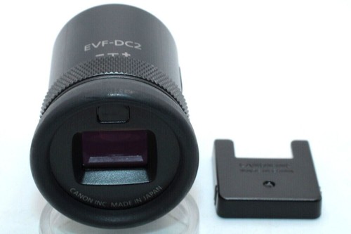 Near Mint Canon Electronic View Finder EVF-DC2 Contact Cover for EOS G1 G2 Japan - Picture 12 of 12